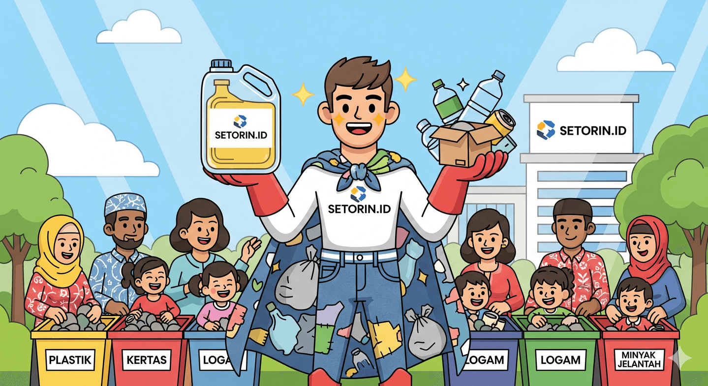 Setorin.id App Interface